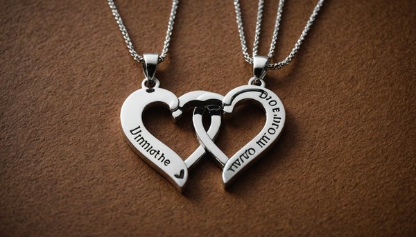 Collier duo couple : des créations uniques pour deux cœurs