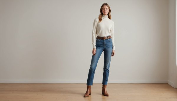 10 raisons d'opter pour le jean droit femme cette saison